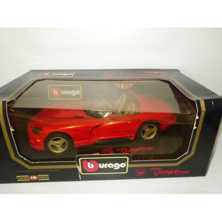 DODGE VIPER RT/10 Rouge BURAGO 1:18