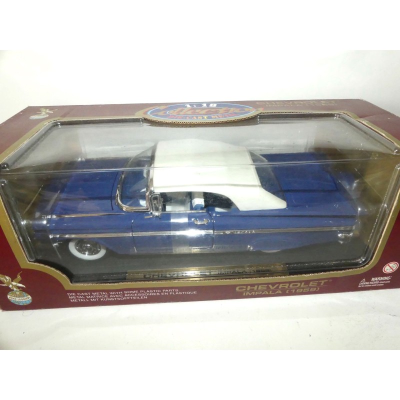 CHEVROLET IMPALA 1959 Bleu YATMING 1:18