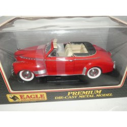 CHEVROLET DELUXE CONVERTIBLE 1941 Rouge EAGLE RACE 1:18