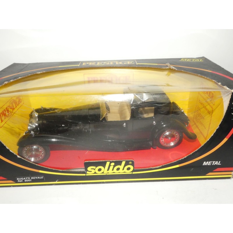 BUGATTI ROYALE  Noir SOLIDO 1:18