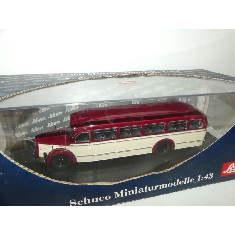 MERCEDES O 6600 BUS Bordeaux et Beige SCHUCO 1:43
