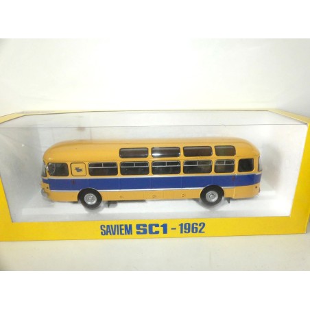 BUS SAVIEM SC1 1962 LA POSTE NOREV pour ATLAS 1:43