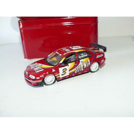ALFA ROMEO 156 N°3 SUPERTURISMO GIVANARDI SOLIDO 1:43 boite metal