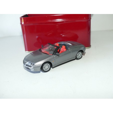 ALFA ROMEO GTV SPIDER Gris SOLIDO 1:43 boite metal