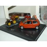 RENAULT TWINGO I Phase 2 Orange 1998 + VOITURETTE 1989 VITESSE 1:43