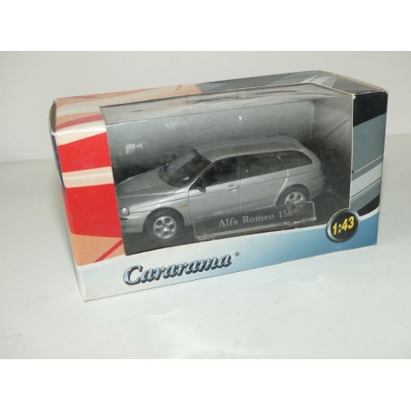 ALFA ROMEO 156 WAGON Gris CARARAMA 1:43 boite carton