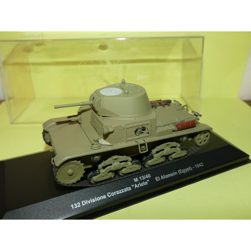 VEHICULE MILITAIRE N°12 FIAT ANSALDO M 13/40 EGYPT 1942 EAGLEMOSS 1:43