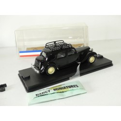 CITROEN TRACTION DE DE GAULLE VEREM POUR NANCY MINIATURE 1:43