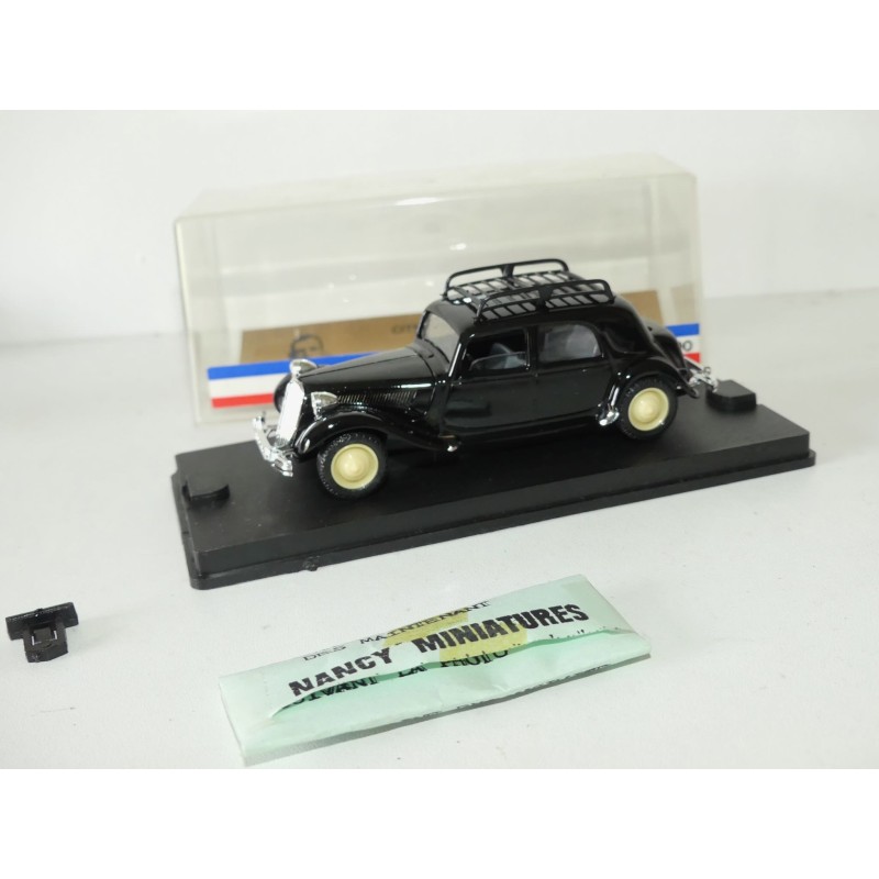 CITROEN TRACTION DE DE GAULLE VEREM POUR NANCY MINIATURE 1:43