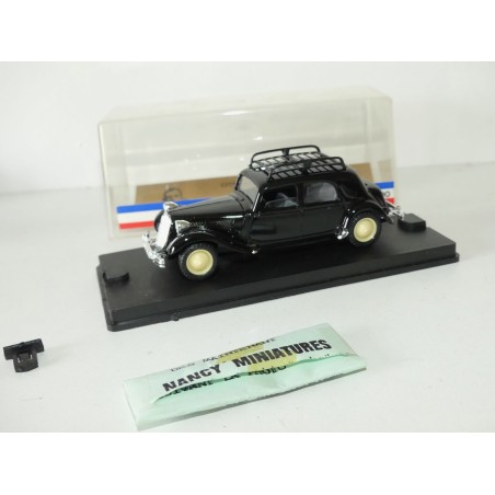 CITROEN TRACTION DE DE GAULLE VEREM POUR NANCY MINIATURE 1:43