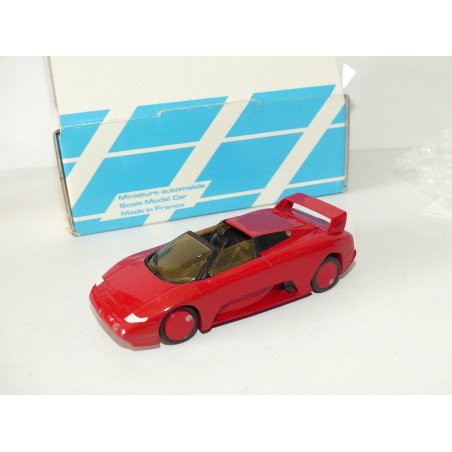 MASERATI CHUBASCO CNCEPT CAR 1991 Rouge ALEZAN 1:43 imperfection