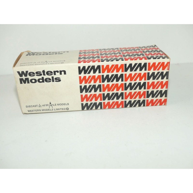 BOITE VIDE LISTER JAGUAR 1958 WESTERN MODELS WRK 2 1:43