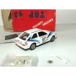 FORD ESCORT XR3 SACHS N°97 RALLYE MONTE CARLO 1982 Kit TOP 43 1:43