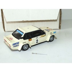 FIAT ABARTH 131 N°2 RALLYE MONTE CARLO 1977 ANDRUET KIT Monté EN MÉTAL 1:43