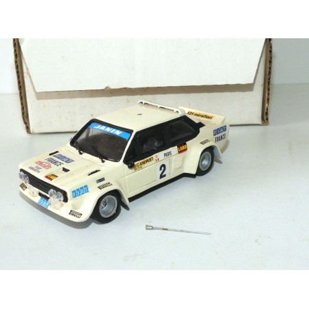 FIAT ABARTH 131 N°2 RALLYE MONTE CARLO 1977 ANDRUET KIT Monté EN MÉTAL 1:43