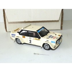 FIAT ABARTH 131 N°2 RALLYE MONTE CARLO 1977 ANDRUET KIT Monté EN MÉTAL 1:43