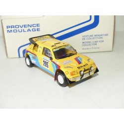 PEUGEOT 205 TURBO 16 N°205 RALLYE A DAKAR 1987 KIT Monté PROVENCE MOULAGE 1:43