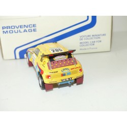 PEUGEOT 205 TURBO 16 N°205 RALLYE A DAKAR 1987 KIT Monté PROVENCE MOULAGE 1:43