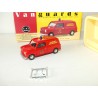 AUSTIN MINI SOMERSET FIRE BRIGADE POMPIERS CORGI VANGUARDS VA14012 1:43