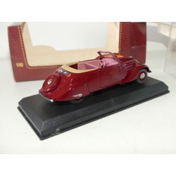 PEUGEOT 402 ECLIPSE DECAPOTE 1936 Bordeaux ELYSEE 544 1:43