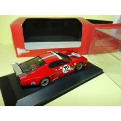 FERRARI BB512 NÂ°72 LE MANS 1982 IXO FER016 1:43 ArrivÃ©e 9Ã¨me