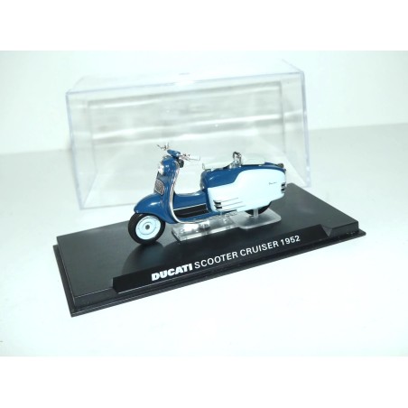 MOTO SCOOTER DUCATI CRUISER 1952 Bleu ALTAYA 1:24