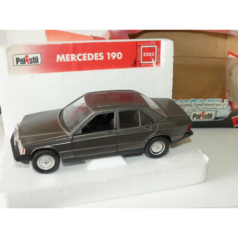 MERCEDES 190 Gris POLISTIL 1:25 1:24
