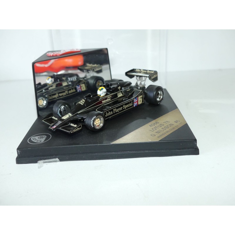 LOTUS 78 GP DE BELGIQUE 1977 G. NILSSON QUARTZO 4088 1:43