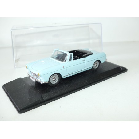 PEUGEOT 404 CABRIOLET Bleu LEADER 1:43