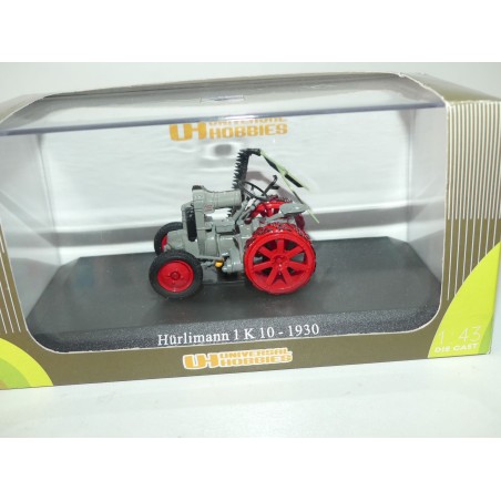 TRACTEUR HURLIMANN 1K10 Gris UNIVERSAL HOBBIES UH6031 1:43