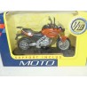MOTO BMW F650 CS Orange MOTOR MAX 1:18