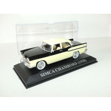 SIMCA CHAMBORD 1958 Noir et Crème ALTAYA 1:43