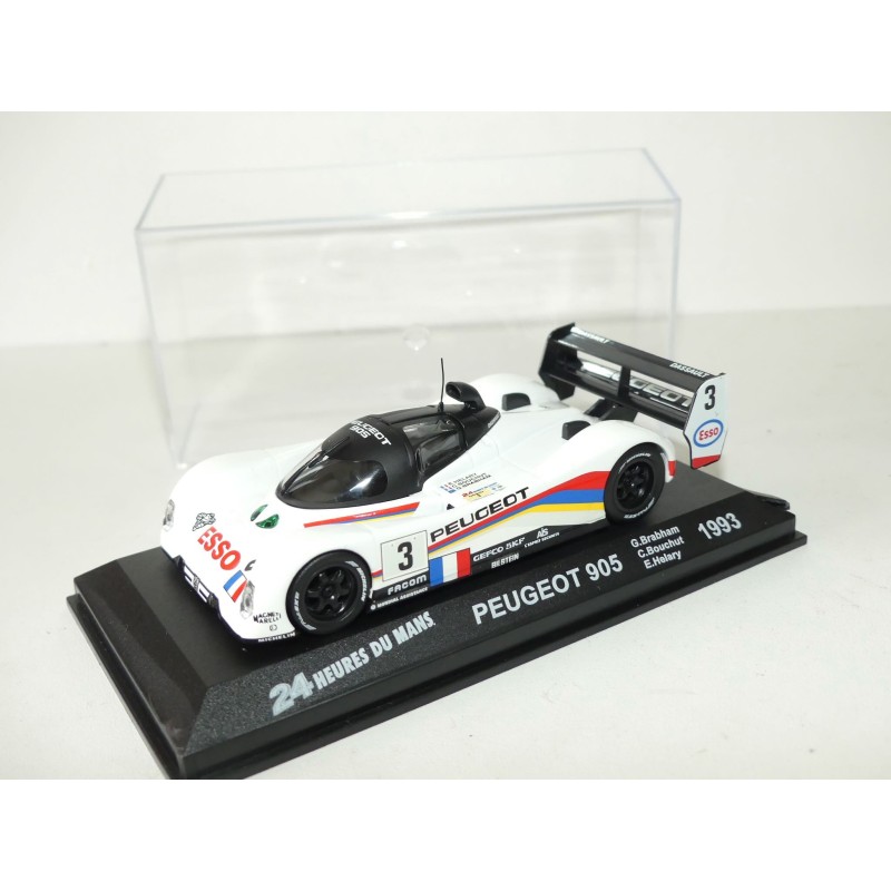 PEUGEOT 905 NÂ°3 LE MANS 1993 ALTAYA 1:43 ArrivÃ©e 1er