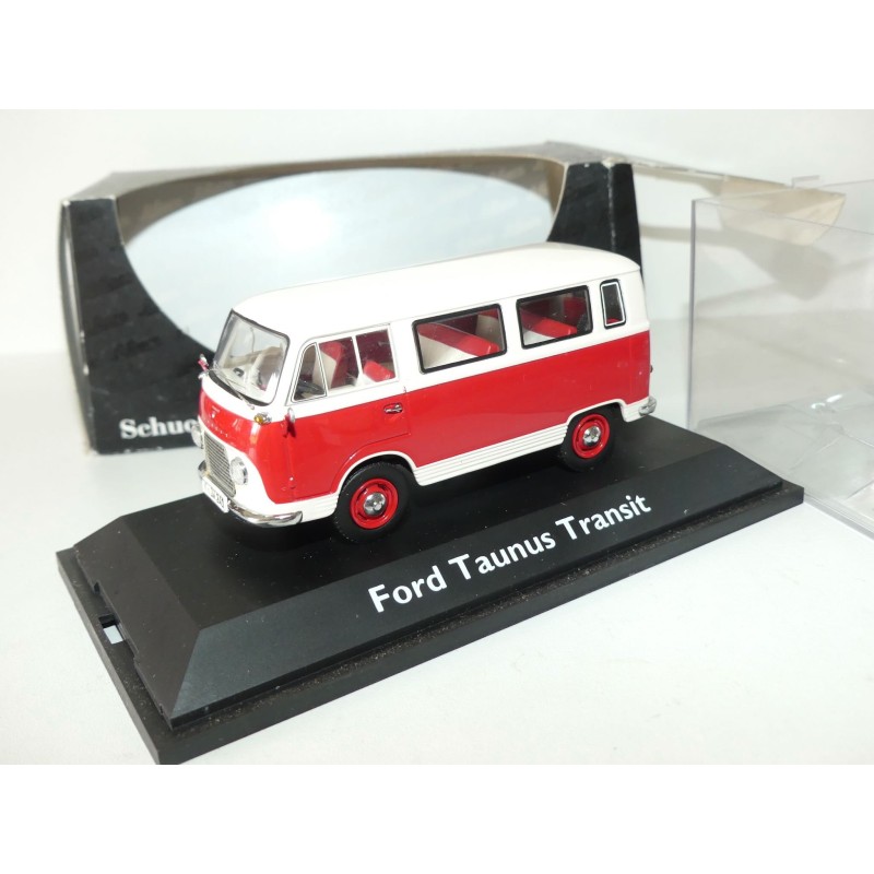 FORD TAUNUS TRANSIT Rouge et Blanc SCHUCO 1:43