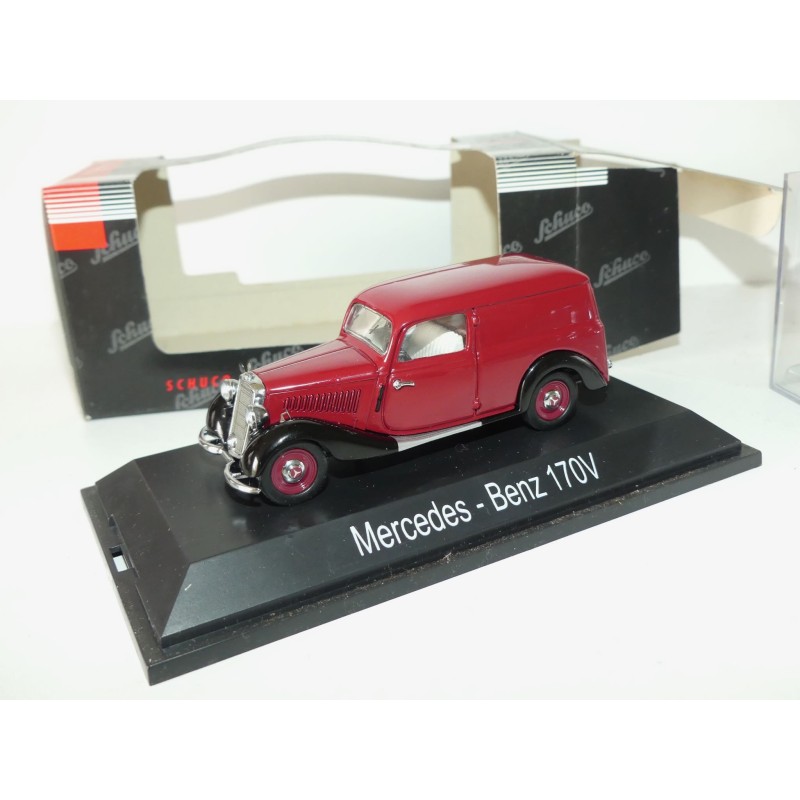 MERCEDES 170 V KASTEHWAGEN Bordeaux  SCHUCO 1:43