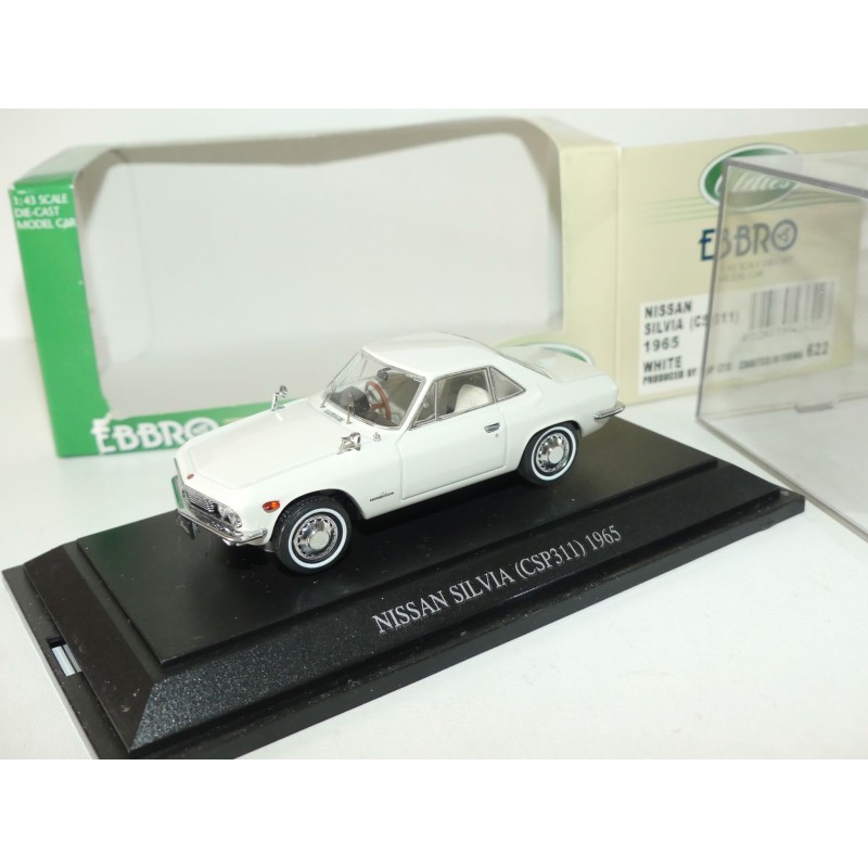 NISSAN SILVIA 1965 Blanc EBBRO 622 1:43