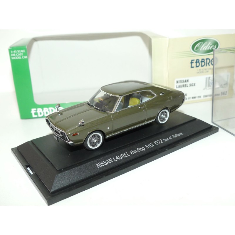 NISSAN LAUREL SGX 1972 Vert EBBRO 562 1:43