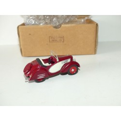 BANTAM ROADSTER Bordeaux et Blanc MIKANSUE AMERICANA 1:43