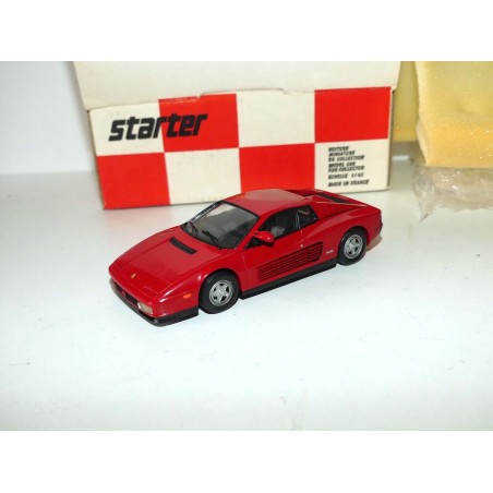 FERRARI TESTAROSSA 1984 Rouge KIT STARTER 1:43 imperfection