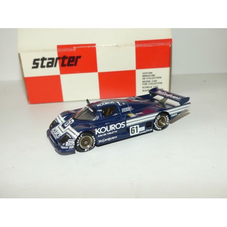 MERCEDES C9 KOUROS N°61 LE MANS 1986 STARTER 1:43