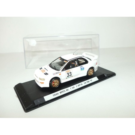 SUBARU IMPREZA WRC N°33 RALLYE SAN REMO 1997 F. DOR PROVENCE MOULAGE 1:43