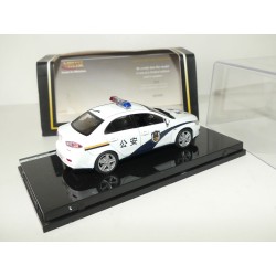MITSUBISHI LANCER EVO EX  POLICE DE CHINE VITESSE 1:43