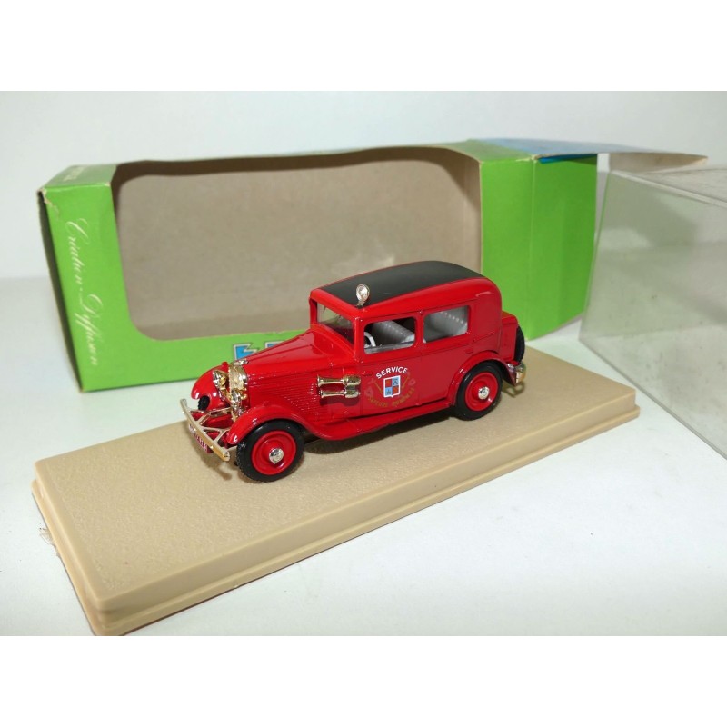 PEUGEOT 201 1931 POMPIERS ELIGOR 1016 1:43