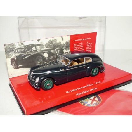 ALFA ROMEO 6C 2500 FRECCIA D'ORO 1947 Noir MINICHAMPS 1:43