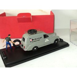 PEUGEOT 203 COMMERCIAL E PNEUS DUNLOP BBY CREATION POUR MAGIC MODELS 1:43
