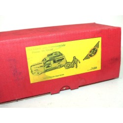 PEUGEOT 203 COMMERCIAL E PNEUS DUNLOP BBY CREATION POUR MAGIC MODELS 1:43