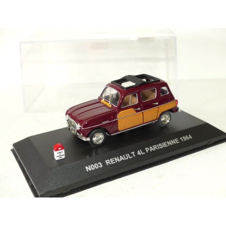 RENAULT 4L PARISIENNE 1964 Bordeaux NOSTALGIE NO003 1:43