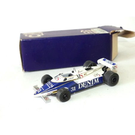 OSELLA FA1 N°31 GP DE 1980 E. CHEEVER KIT Monte TENERIV 1:43 imperfection