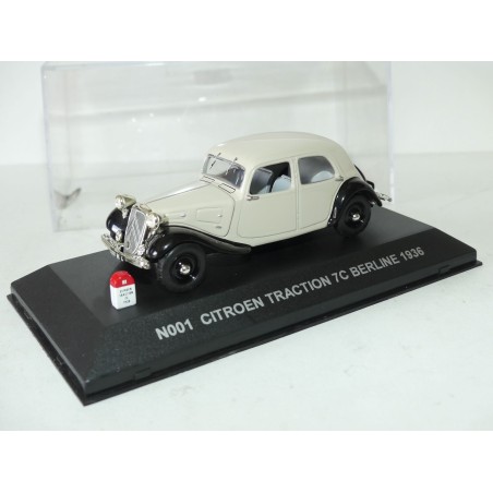 CITROEN TRACTION 7C BERLINE 1936 Beige et noir NOSTALGIE N001 1:43