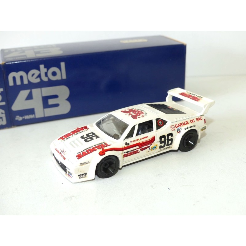 BMW M1 N°96 LE MANS 1980 TOP 43 1:43